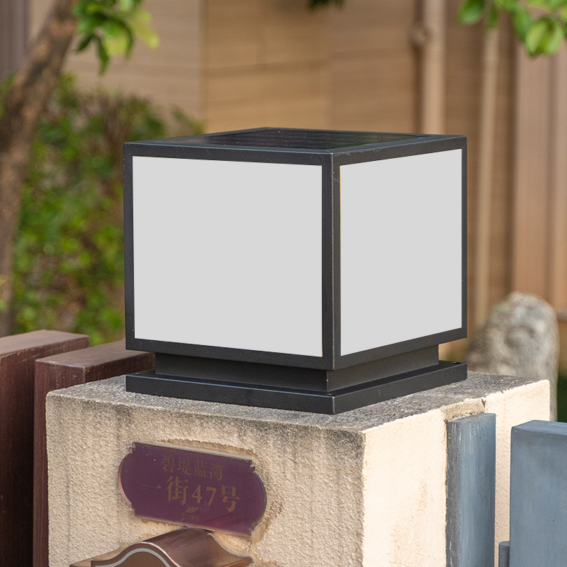 Đèn Cổng Năng Lượng Mặt Trời Hiện Đại TSG -N1003a 25cm