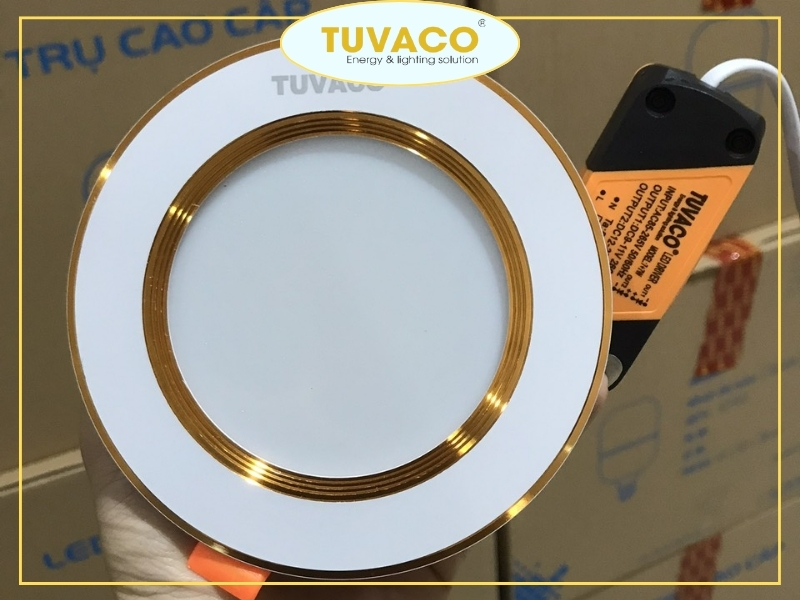 Ưu điểm của đèn LED âm trần tròn