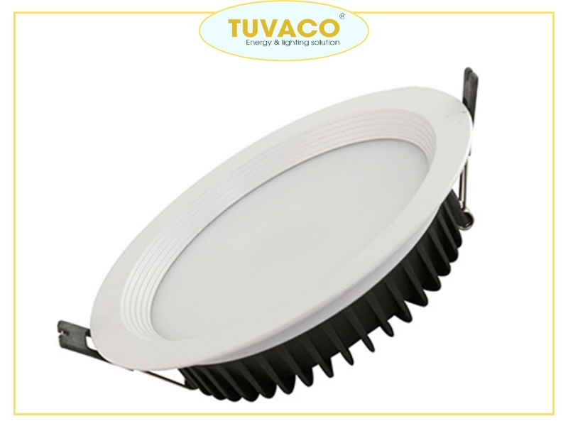 Ứng dụng của đèn LED âm trần tròn trong thực tế