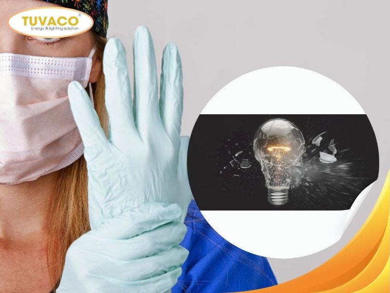 Các Tác Hại Khi Tiếp Xúc Với Chất Độc Từ Bóng Đèn Bị Vỡ
