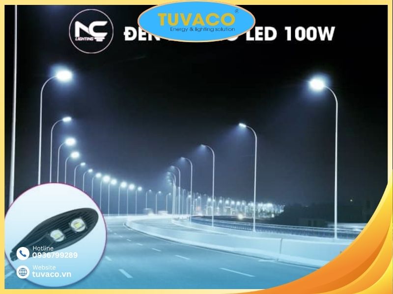Đèn Đường 100w Cao Cấp TVC66