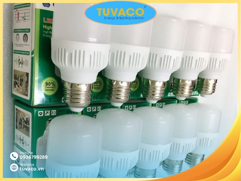 CÁC MẪU ĐÈN BÚP TRỤ 10W TUVACO GIÁ TỐT CHÍNH HÃNG