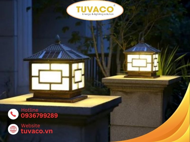 Ứng Dụng Thực Tế Của Đèn Hàng Rào Năng Lượng Mặt Trời 20x20cm