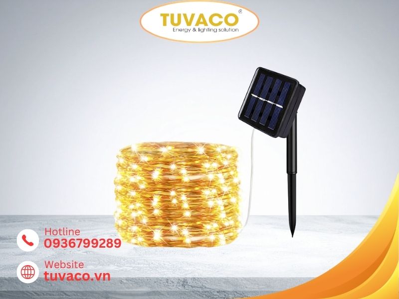 Đèn Led Dây Năng Lượng Mặt Trời