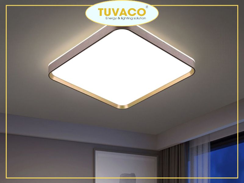 Đèn Led Ốp Trần Vàng
