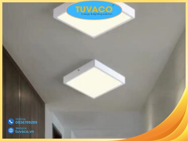 Đèn Led Ốp Trần Vuông 300x300 Đẹp Sang Trọng Cho Nhà Ở