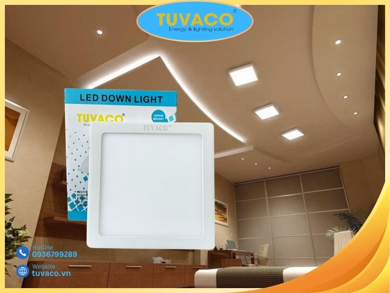 Tại Sao Nên Lựa Chọn Đèn Led Ốp Trần Vuông 300x300 Tại TUVACO