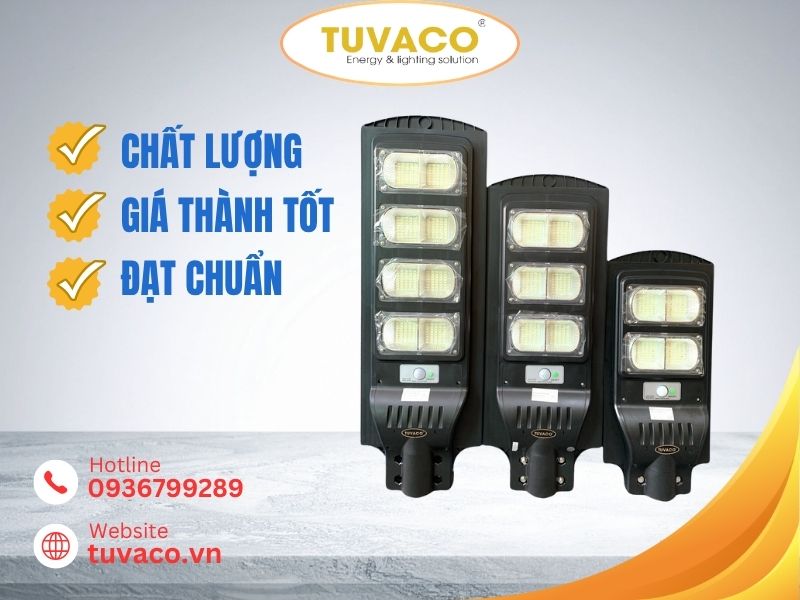 Đèn Liền Thể Năng Lượng Mặt Trời 90w Thương Hiệu TUVACO