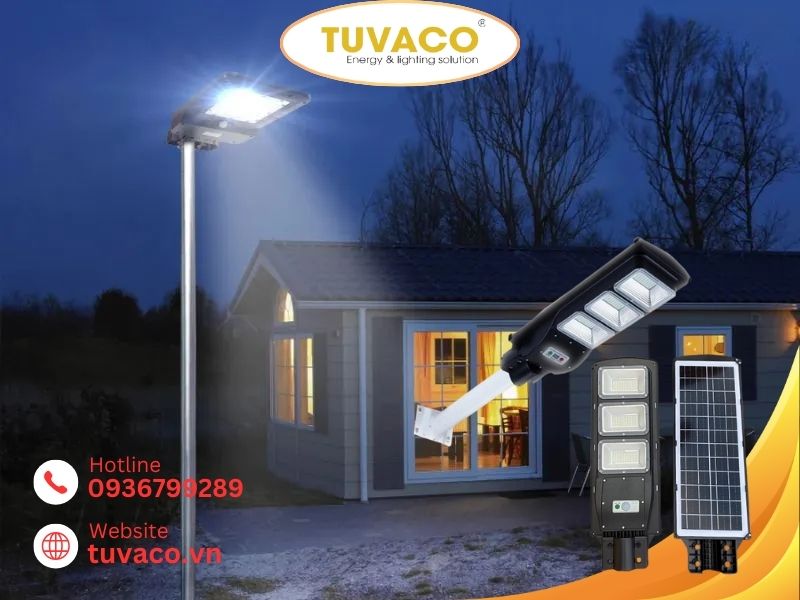 Ứng Dụng Thực Tế Của Đèn Liền Thể Năng Lượng Mặt Trời 90w