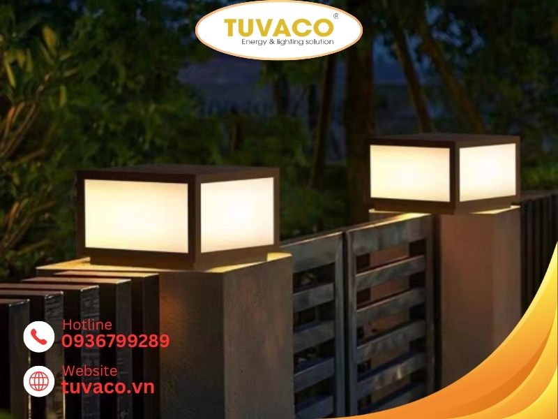 Ứng Dụng Thực Tế Của Đèn Năng Lượng Mặt Trời Trang Trí Cổng