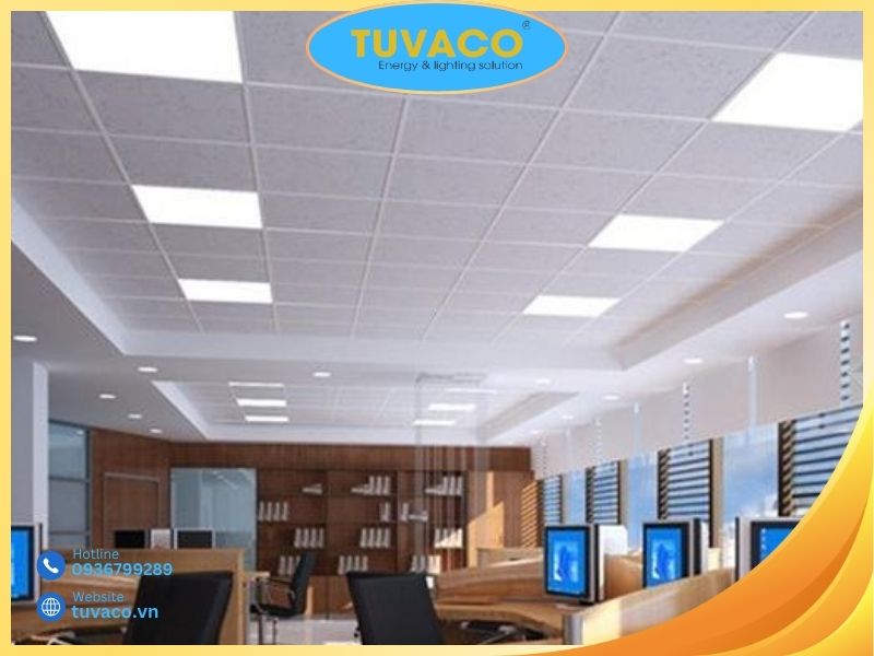 Đèn Ốp Trần Vuông 400x400 Đẹp 