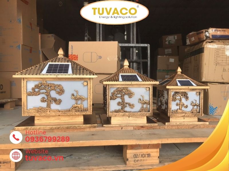 Ứng Dụng Của Đèn Trụ Cổng Hình Vuông Năng Lượng Mặt Trời