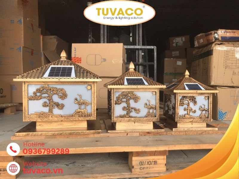 Ứng Dụng Của Đèn Trụ Cổng Năng Lượng Mặt Trời 25x25 cm