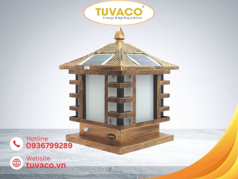 Ưu Điểm Của Đèn Trụ Cổng Năng Lượng Mặt Trời 30x30