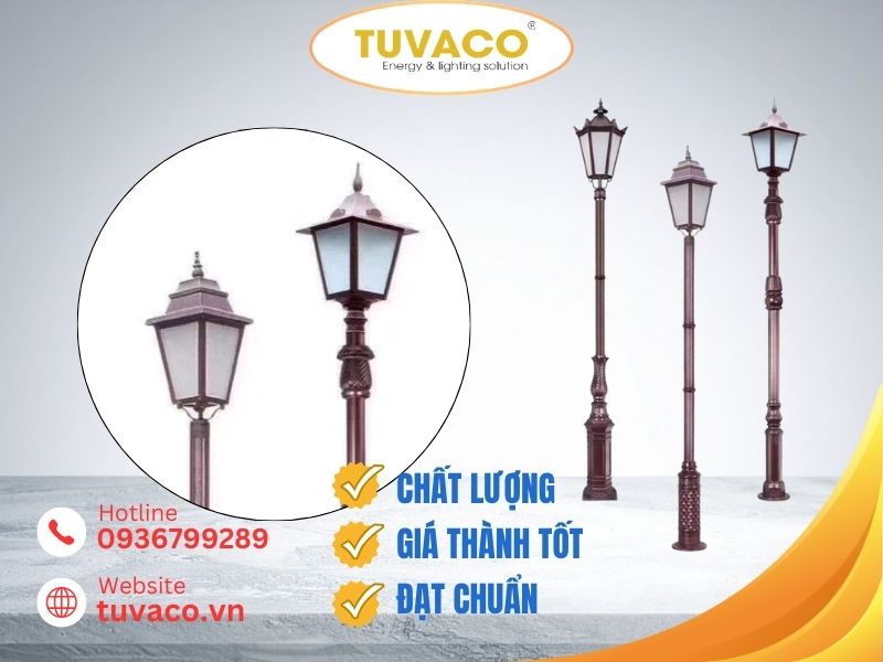 Đơn Vị Cung Cấp Đèn Trụ Sân Vườn Năng Lượng Mặt Trời Chính Hãng Giá Tốt