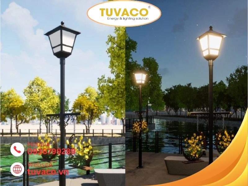 Ưu Điểm Của Đèn Trụ Sân Vườn Năng Lượng Mặt Trời