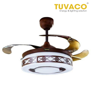 Quạt trần trang trí cao cấp C600A7-27B