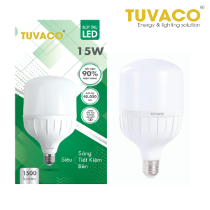 ĐÈN BÚP TRỤ 15W TUVACO
