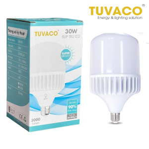 ĐÈN BÚP TRỤ NHÔM 30W TUVACO