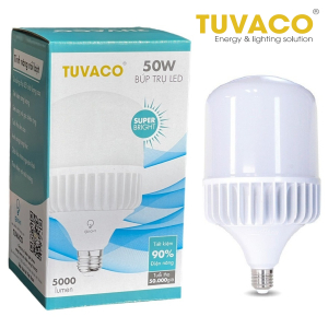 ĐÈN BÚP TRỤ NHÔM 50W TUVACO