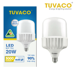 ĐÈN LED BÚP TRỤ NHÔM CAO CẤP 30W