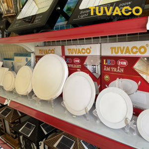 Đèn led âm trần tròn