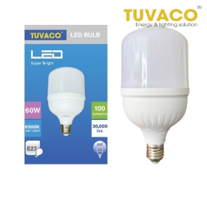Đèn Búp Trụ Bọc Nhôm Mới 60W