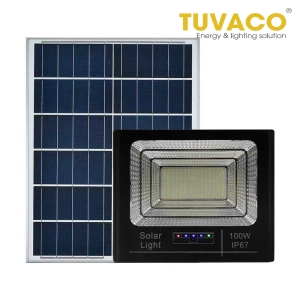 ĐÈN PHA NĂNG LƯỢNG MẶT TRỜI TUVACO 100W