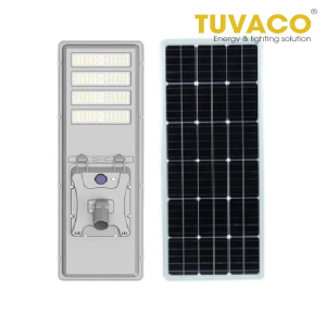 Đèn Đường Năng Lượng Mặt Trời Liền Thể 80w Cao Cấp