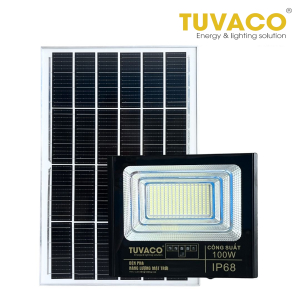 ĐÈN PHA NĂNG LƯỢNG MẶT TRỜI TUVACO 100W