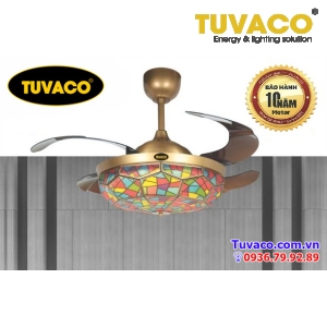 QUẠT TRẦN TRANG TRÍ TUVACO – C600TV-02C