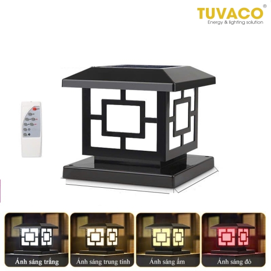Đèn Trụ Cổng Năng Lượng Mặt Trời TSG-NV3020D(40cm)