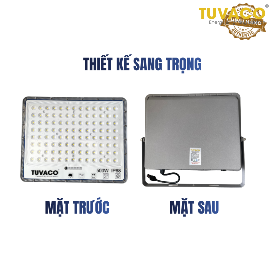 ĐÈN PHA NĂNG LƯỢNG MẶT TRỜI TX 500W TUVACO