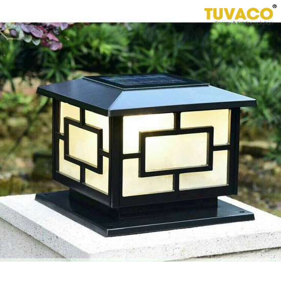 Đèn Trụ Cổng Năng Lượng Mặt Trời TSG-NV3020A(20cm)