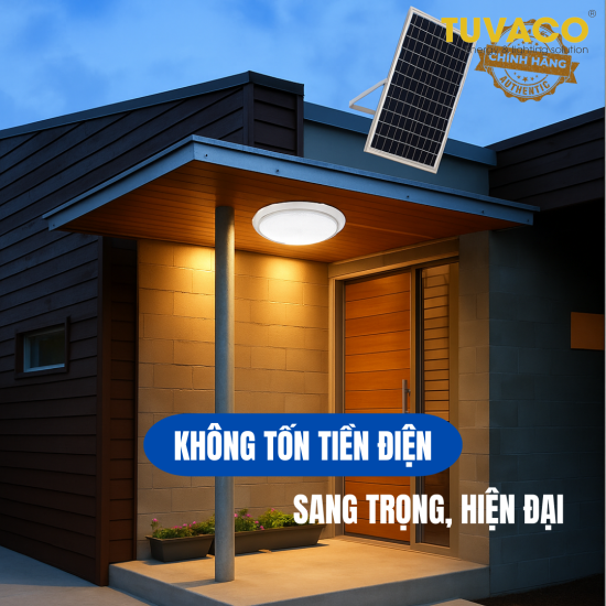 ĐÈN ỐP NỔI NĂNG LƯỢNG MẶT TRỜI 400W