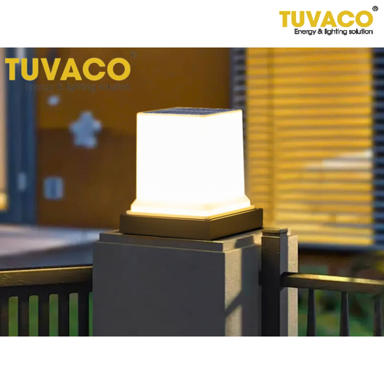 Đèn Trụ Trang Trí Năng Lượng Mặt Trời TSG-1008B