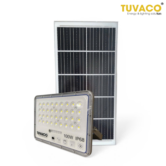 Đèn Pha Năng Lượng Mặt Trời TX 100w Tuvaco