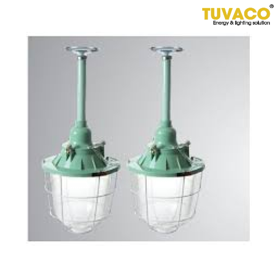 Máng Chống Nổ Ống Thủy Tinh Tròn Đuôi e27 LED 200w