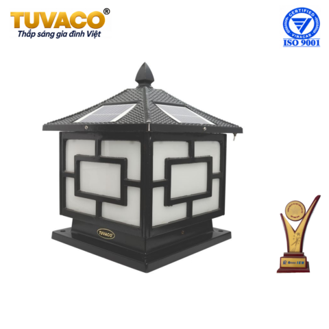 Đèn Trụ Cổng Năng Lượng Mặt Trời 40x40cm TSG-N3008