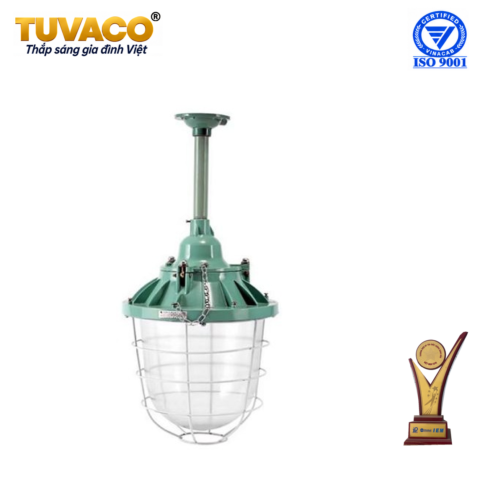 Máng Chống Nổ Ống Thủy Tinh Tròn Đuôi e27 LED 250w