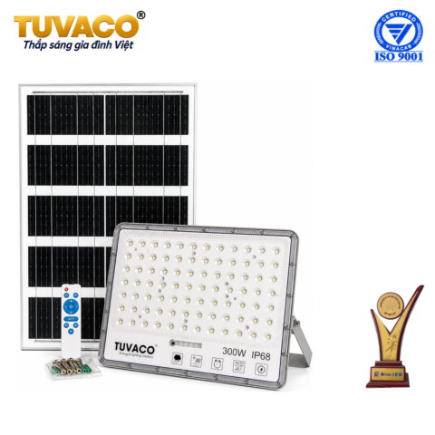 ĐÈN PHA NĂNG LƯỢNG MẶT TRỜI TX 300W TUVACO