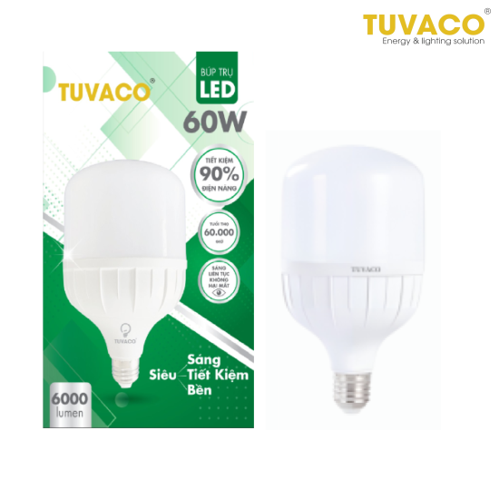 Cấu Tạo Của Bóng Đèn LED Búp Trụ