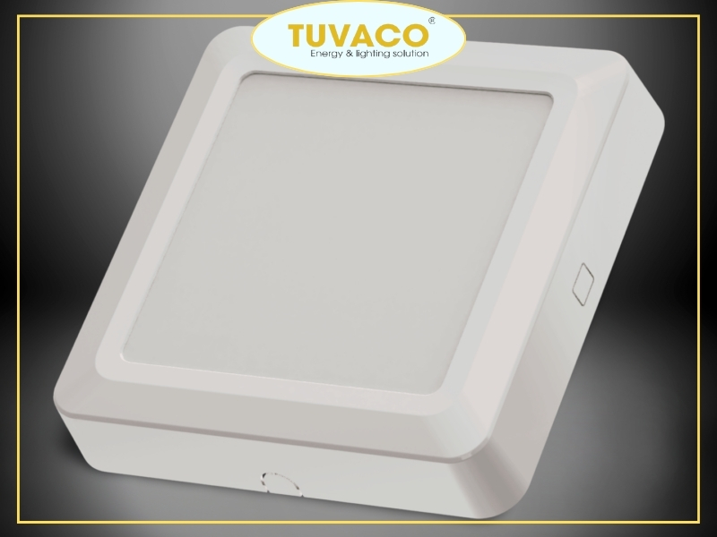 Địa chỉ mua đèn LED ốp trần nổi vuông chất lượng TUVACO