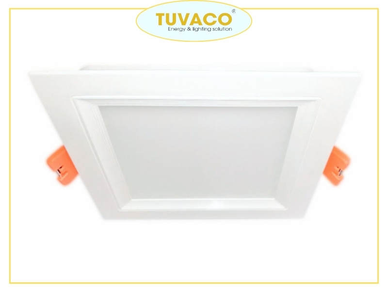 Mua đèn LED âm trần vuông chất lượng tại TUVACO