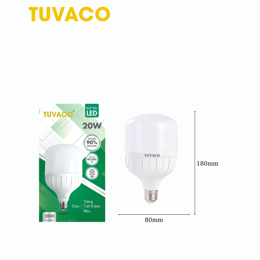 TUVACO – Nhà phân phối đèn led trụ uy tín hàng đầu