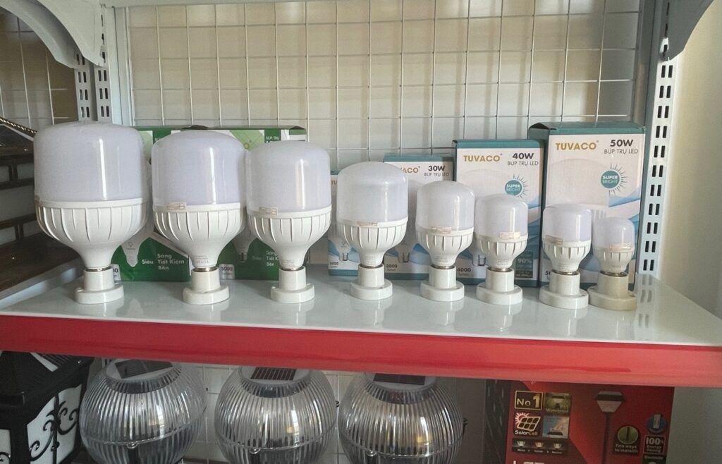 Đèn led búp trụ công suất cao – Ánh sáng mạnh mẽ, tiết kiệm điện