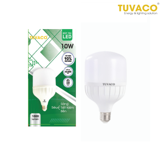 Mua đèn búp trụ 10W tại TUVACO – Chất lượng, giá rẻ!