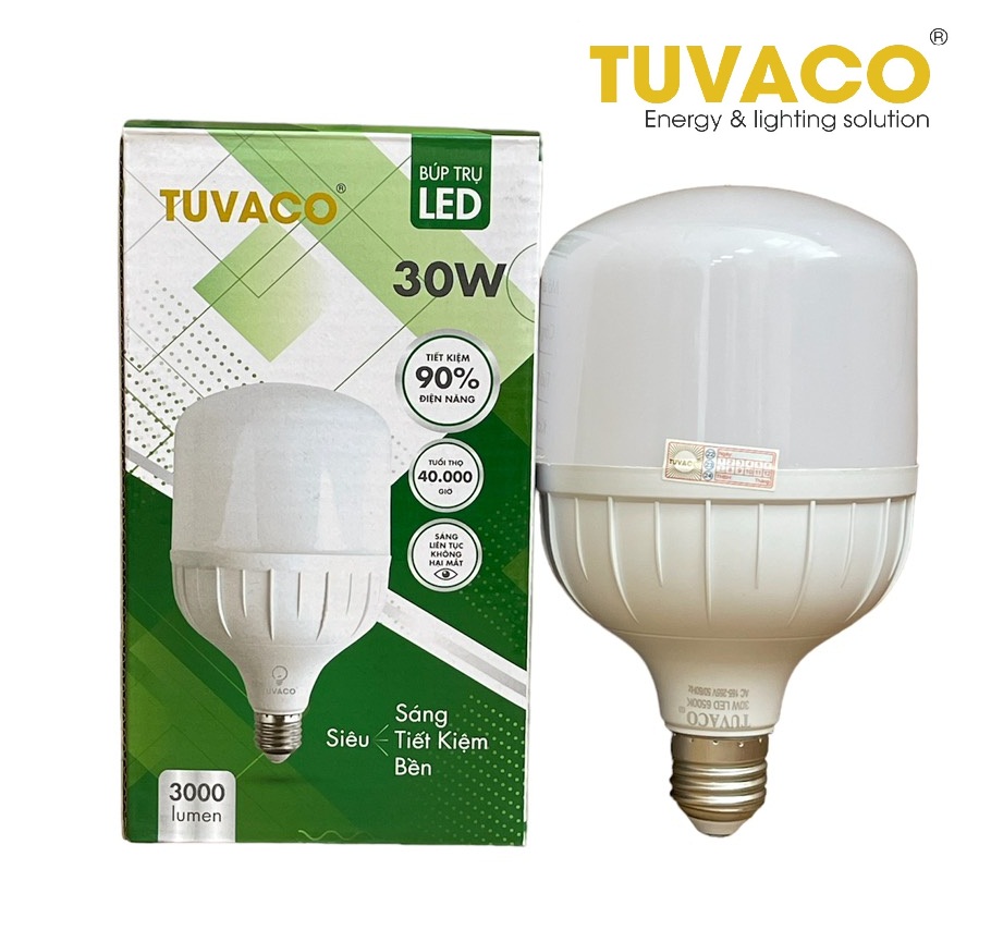 Nhà sản xuất đèn LED búp trụ uy tín, chất lượng hàng đầu