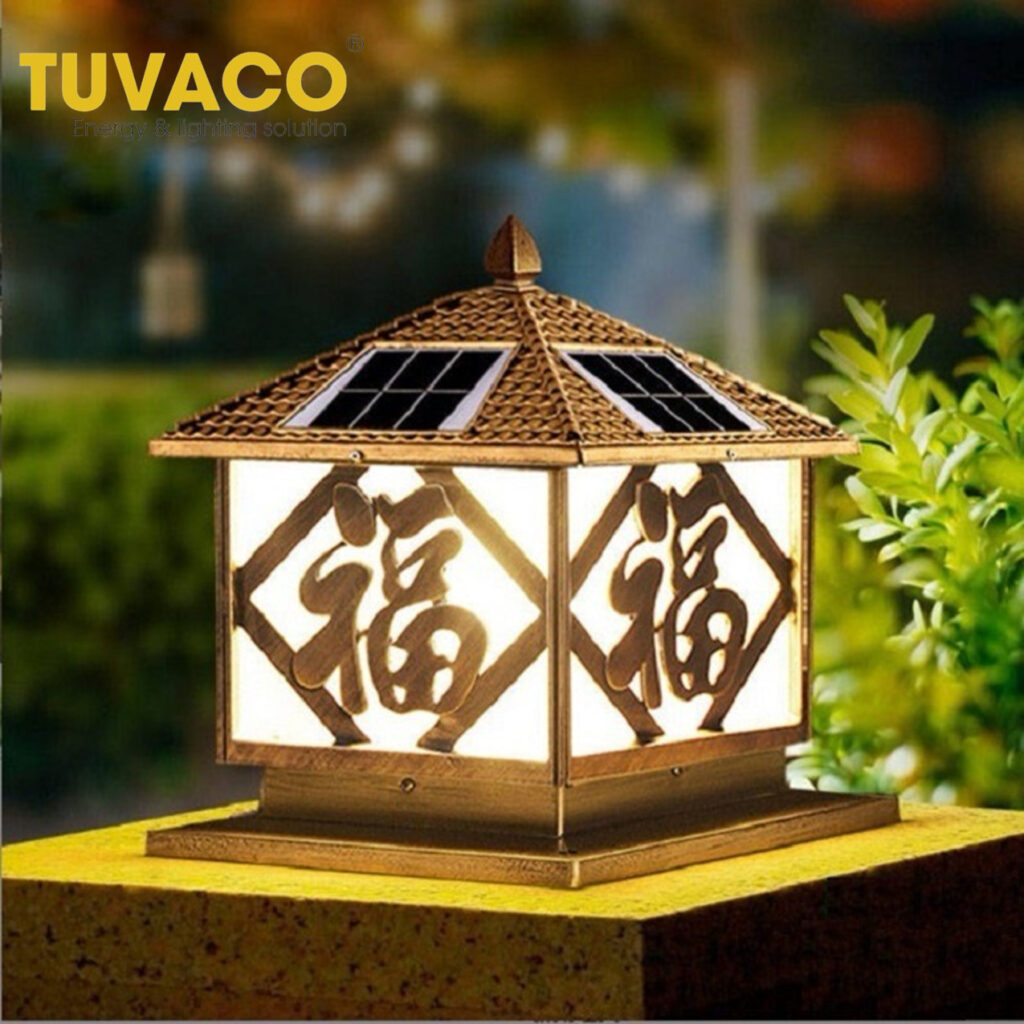 Cách Sử Dụng Đèn Trụ Cổng Năng Lượng Mặt Trời Hiệu Quả Và Đúng Cách