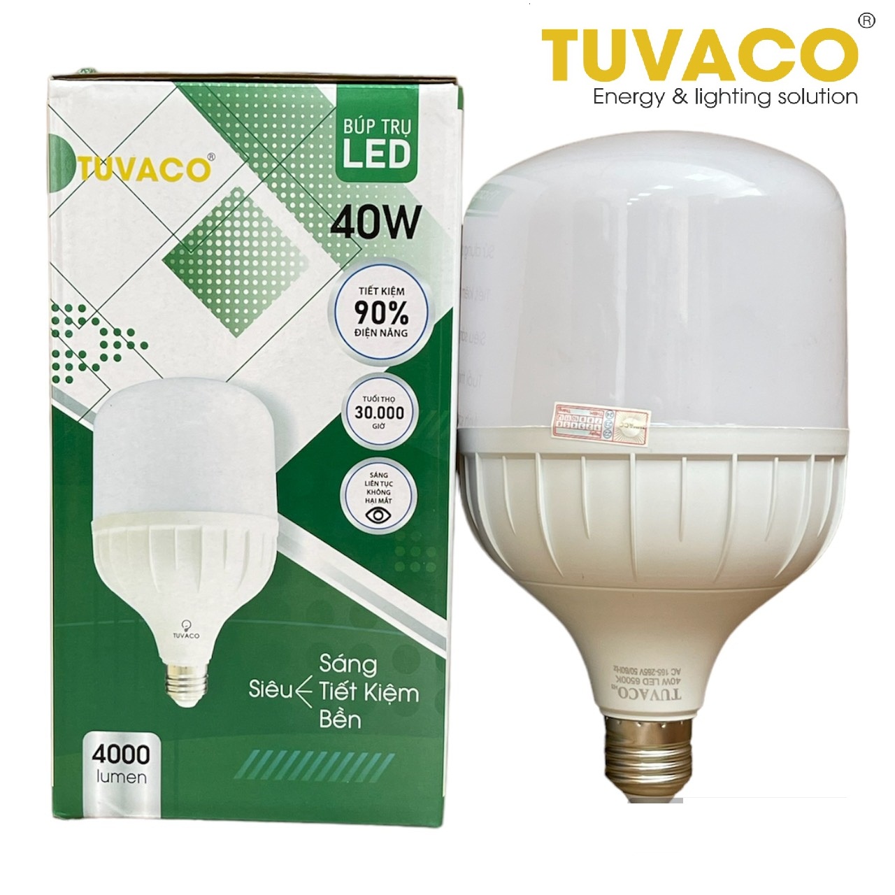 báo giá đèn LED búp trụ
